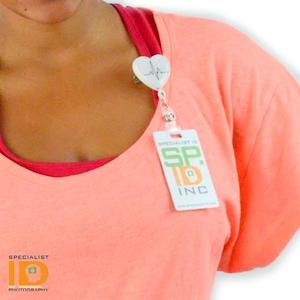 Nurse Practitioner 2, NP - Retractable Badge Holder - Badge Reel