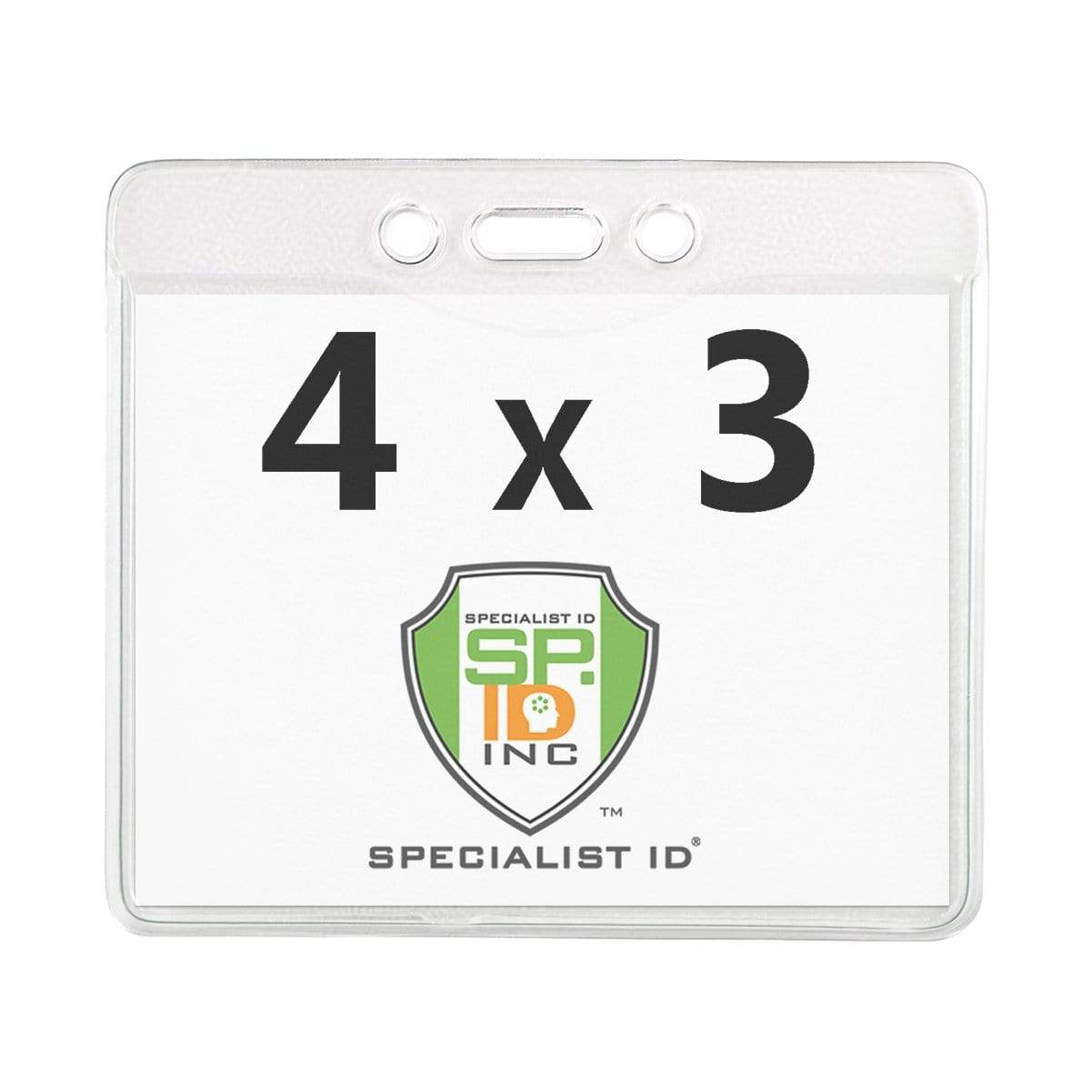 Specialist ID 5 Pack - Heavy Duty Retractable Badge Reels with ID