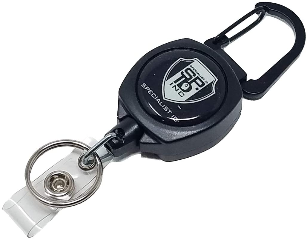 SPID Key-Bak SIDEKICK Heavy Duty Retractable Carabiner Badge Reel