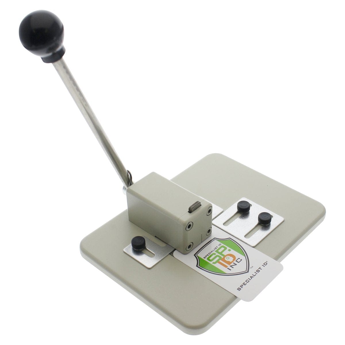 Manual Table Top Slot Punch With Adjustable Centering Guides