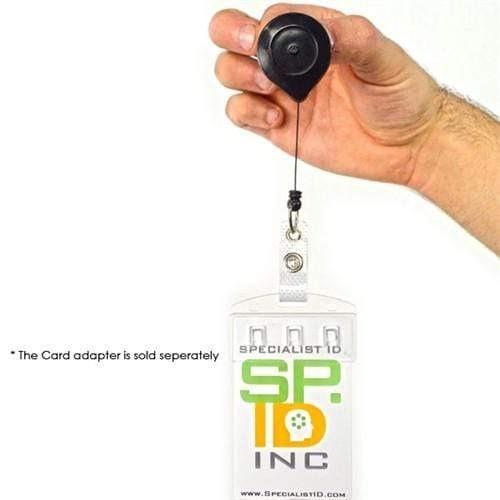 Key Ring to ID Badge Converting Vinyl Strap Clip 2120-1250