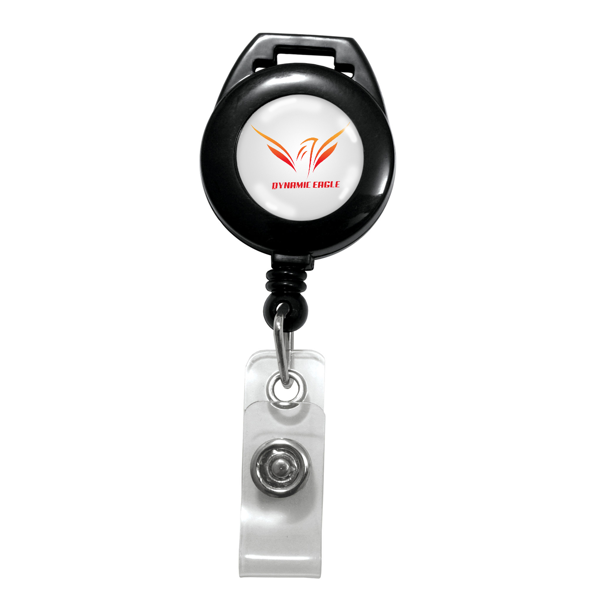 Custom Design Badge Reel That Attaches to Your Lanyard - Add Your Logo
