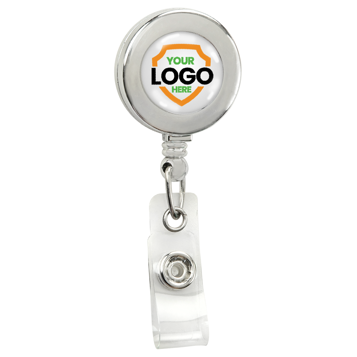 Retractable Badge Holder & Reel, for ID Cards, Algeria