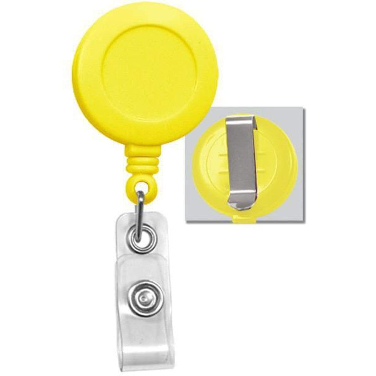 Retractable Metal Wire Keychain Pull Badge Reel Id Lanyard Name