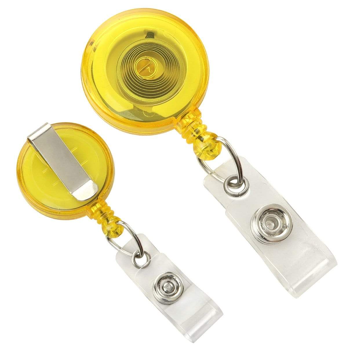 Promotional Yoyo Metal Round ID Retractable Badge Reel of Heavy Duty for ID  Card with Lanyard - China Badge Reel and Reel price