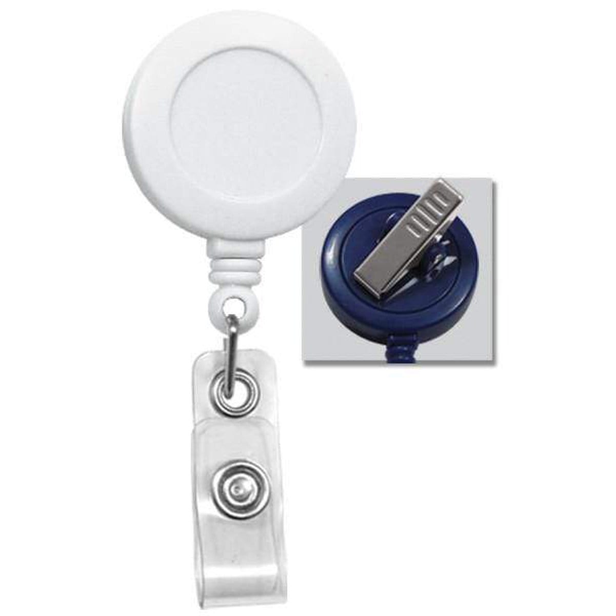 Black Badge Reel With Swivel Spring Clip (2120-7601) at SpecialistID –