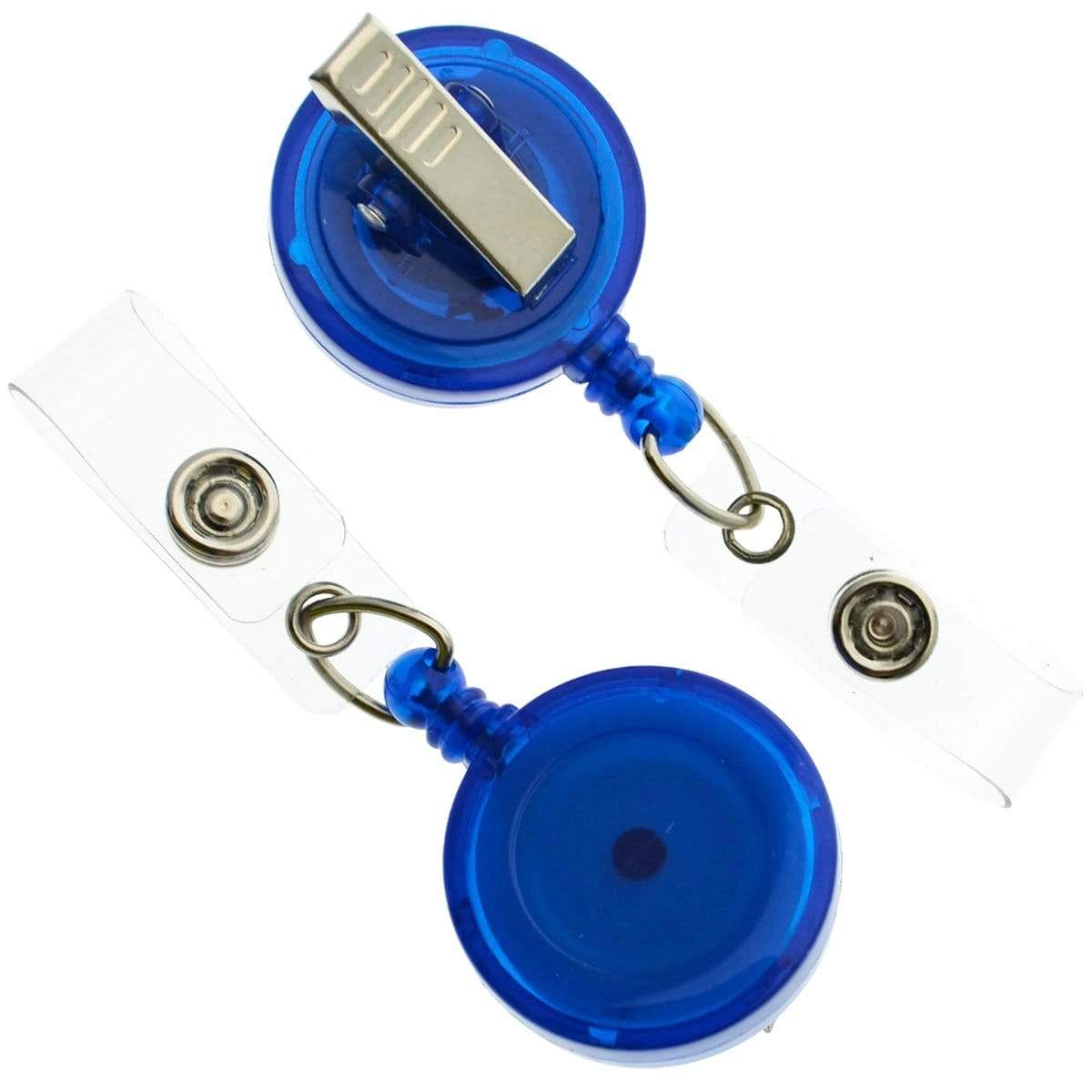  Clip-On Retractable Badge Holder - Translucent 7573-T