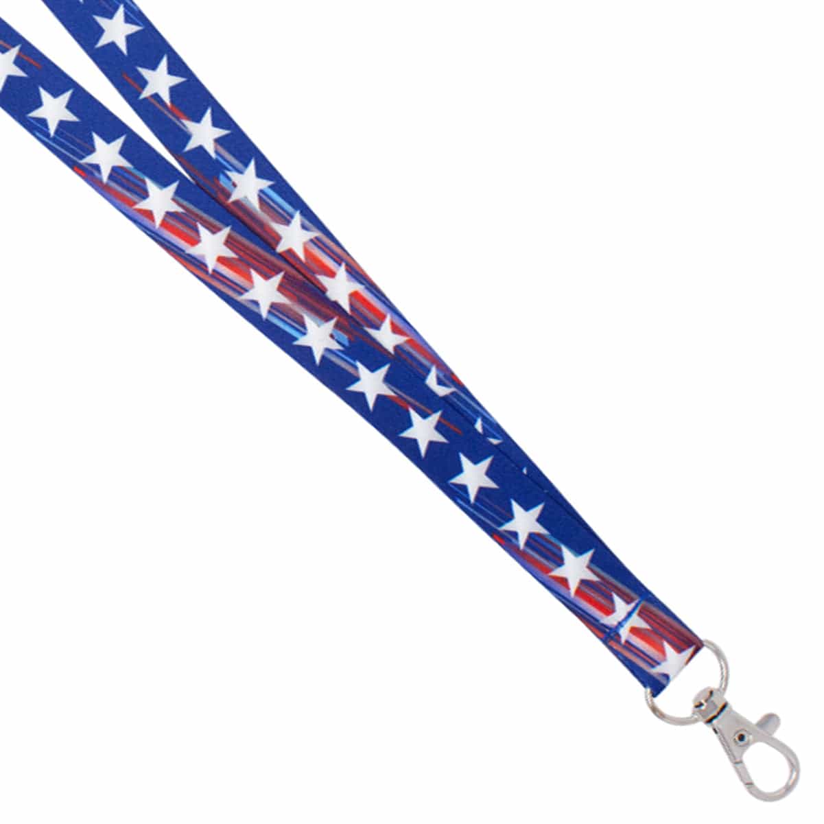 Patriotic Lanyard 5/8 - Stars & Stripes (100/Pack)