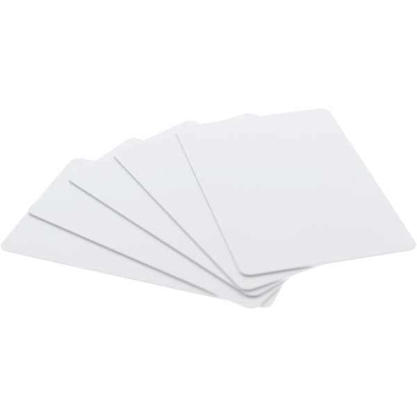 Blank White Plastic PVC Cards with Signature Panel