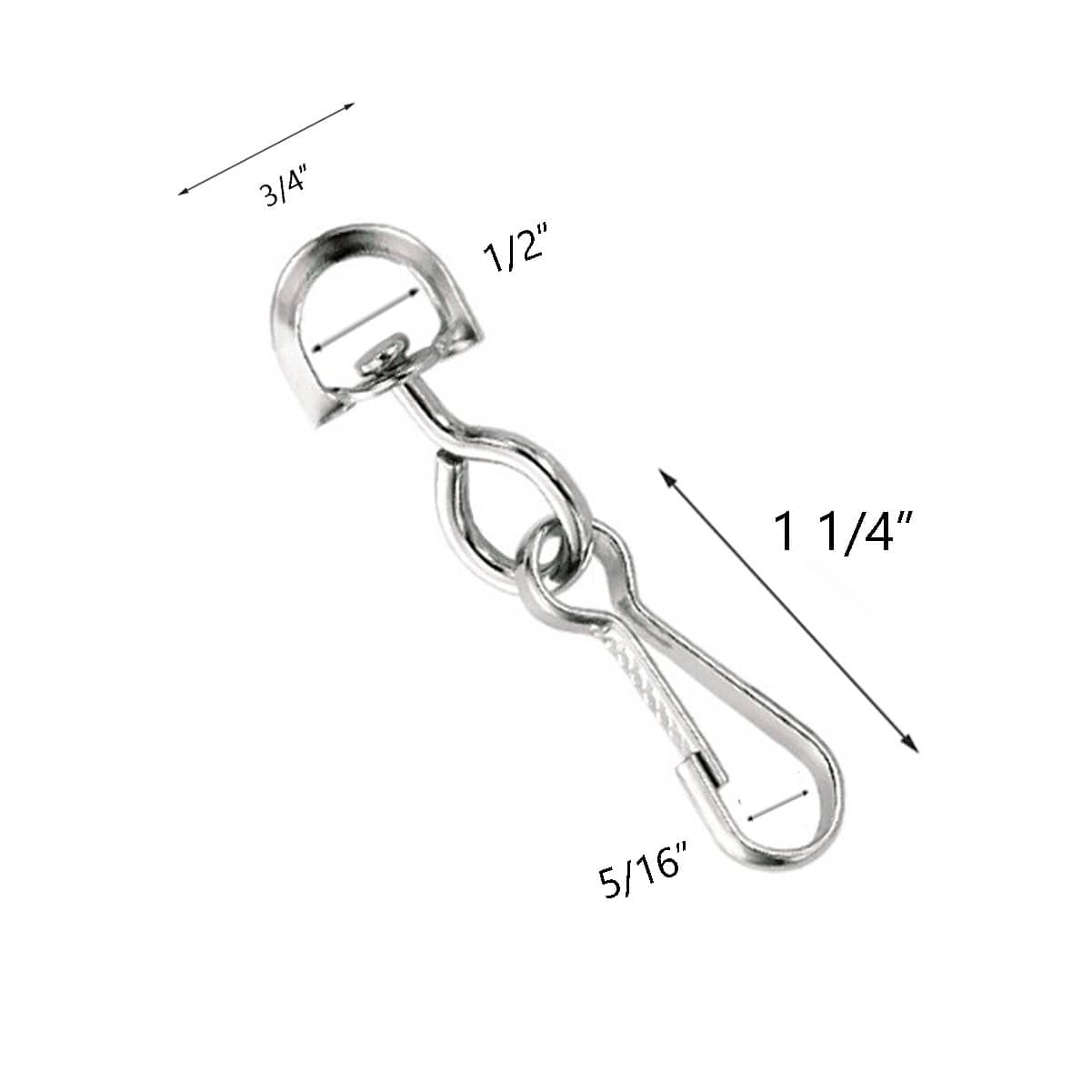 1/2-inch Swivel Snaps for Dog Leashes or Straps: Carabiners, Clips, Snap  Hooks & Lanyard Hooks Products