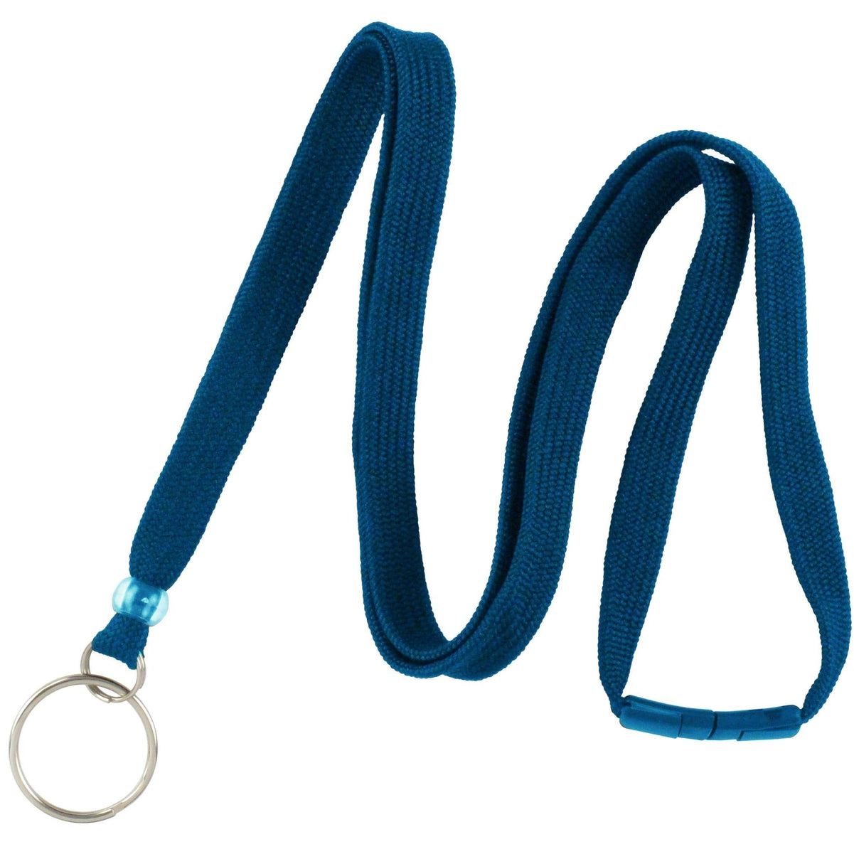 Royal Blue Retractable Badge Reel and Breakaway Lanyard Combo by