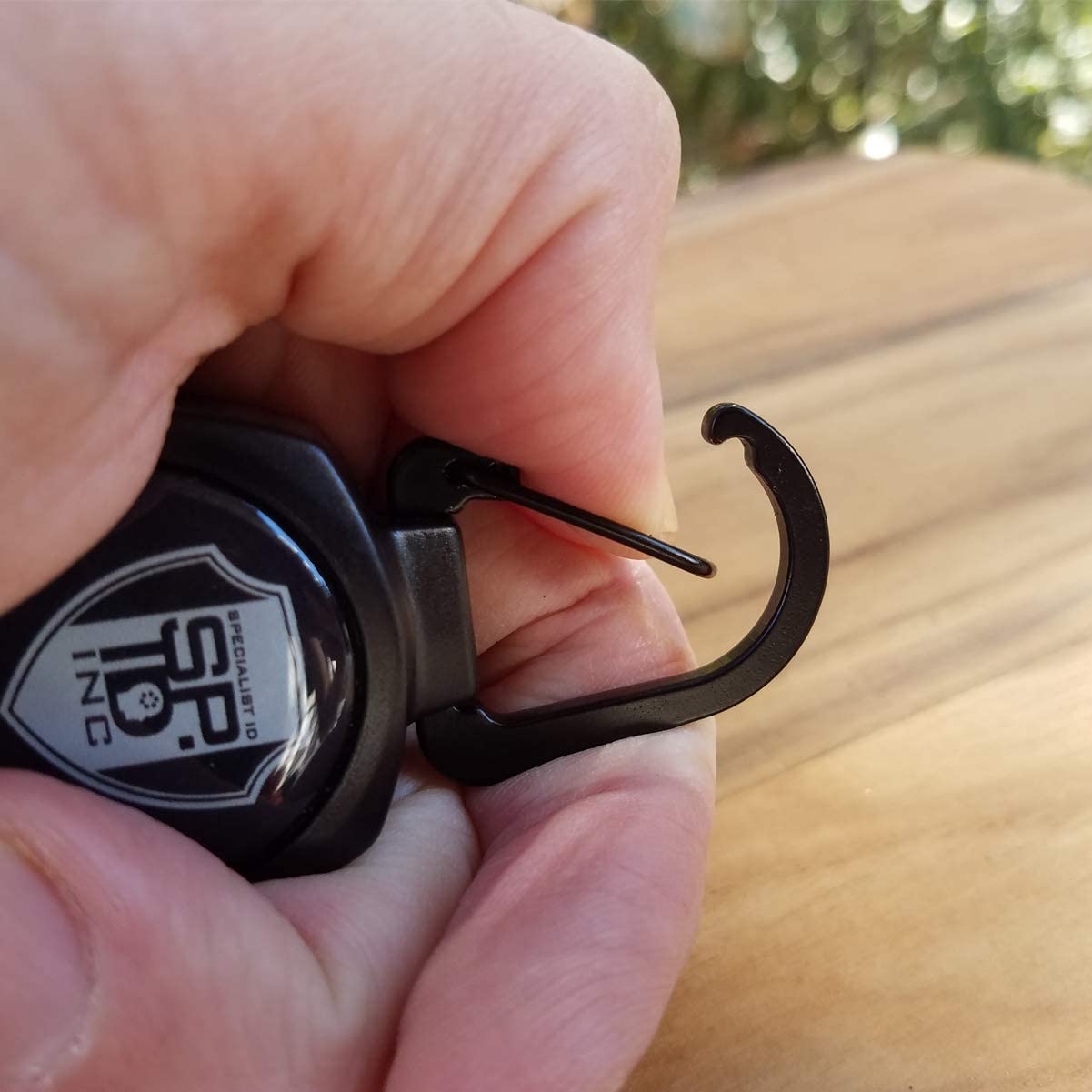 SIDEKICK® Retractable Keychain & Badge Reel with Custom Logo Printing