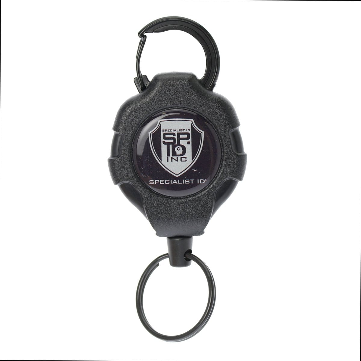 Heavy Duty Badge Reel with Badge Holder & Key Ring, SpecialistID.com
