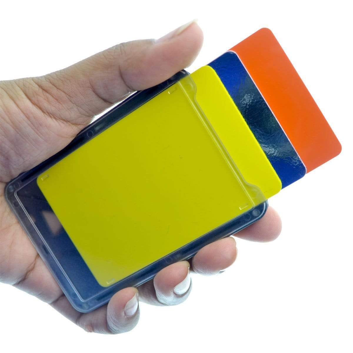 ID Badge Card Holder Plastic: Plastic and Durable Badge Display