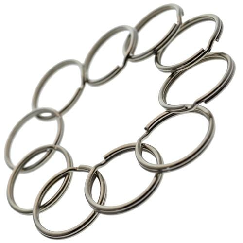 Split Key Ring with Chain and Jump Ring (Set of 5) – Pioneer Supplier &  Creations