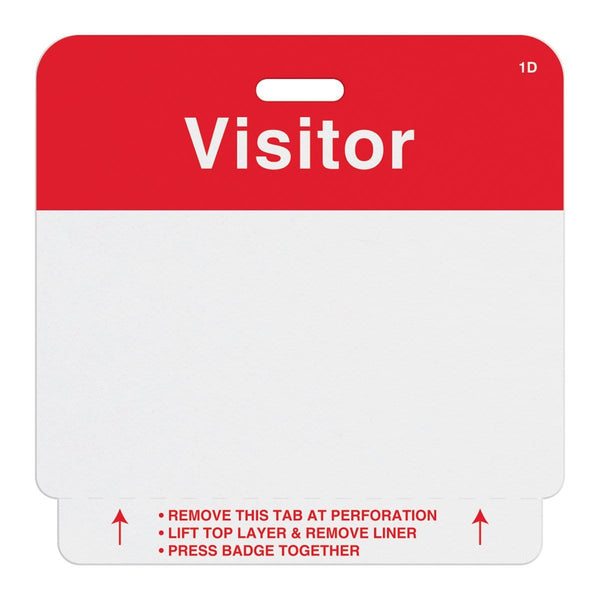 Self Expiring Temporary Visitor Badges T2014 and More Online at