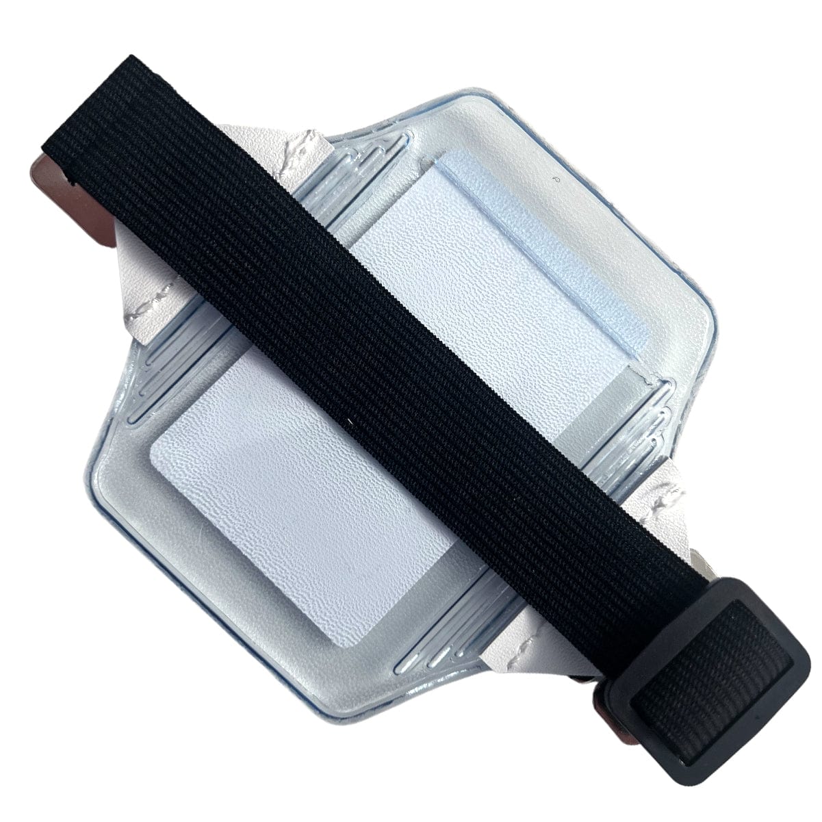 Armband Badge Holder with Black Adjustable Elastic Arm Band & Hook